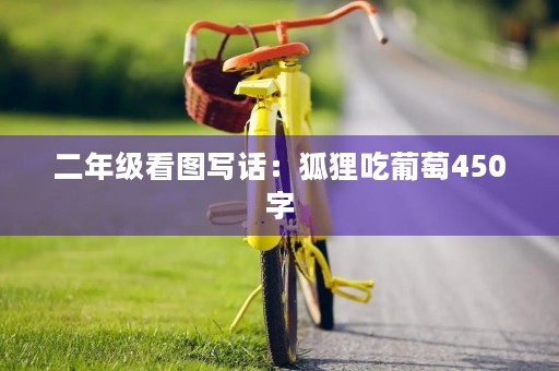 二年级看图写话：狐狸吃葡萄450字