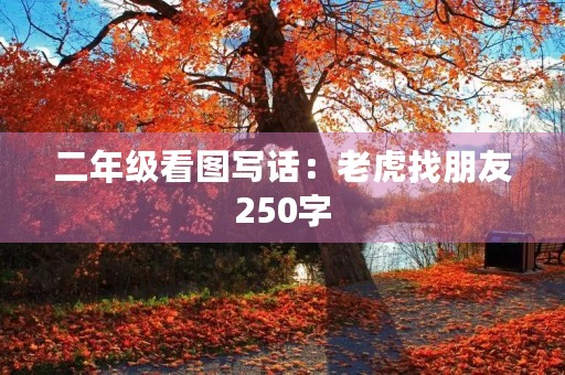 二年级看图写话：老虎找朋友250字