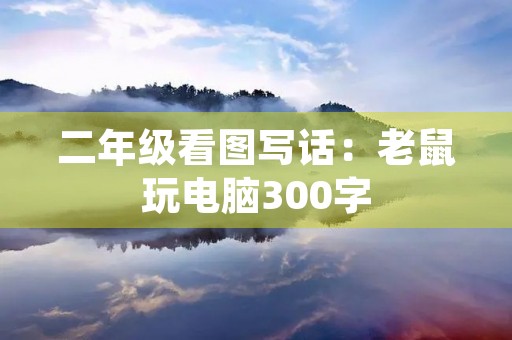 二年级看图写话：老鼠玩电脑300字
