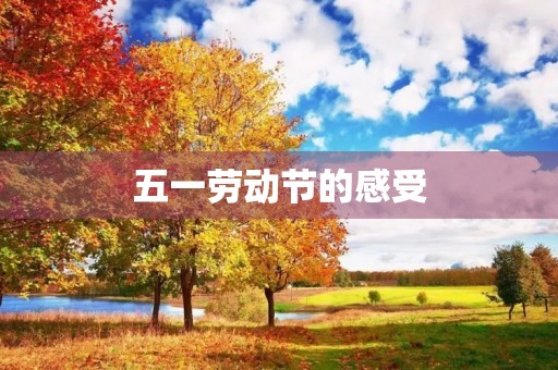 五一劳动节的感受