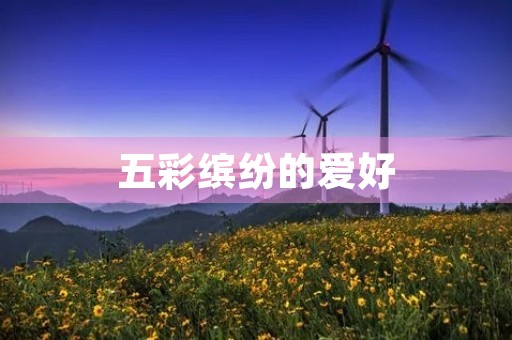 五彩缤纷的爱好 五彩缤纷的爱好