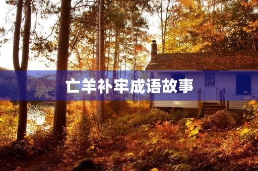 亡羊补牢成语故事 亡羊补牢成语故事