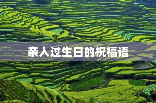 亲人过生日的祝福语(过生日一家人聚在一起的句子)