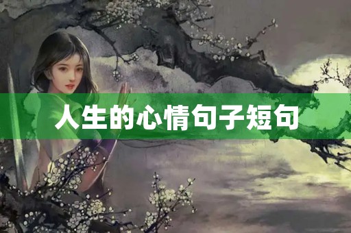 人生的心情句子短句(人生的心情句子短句唯美)
