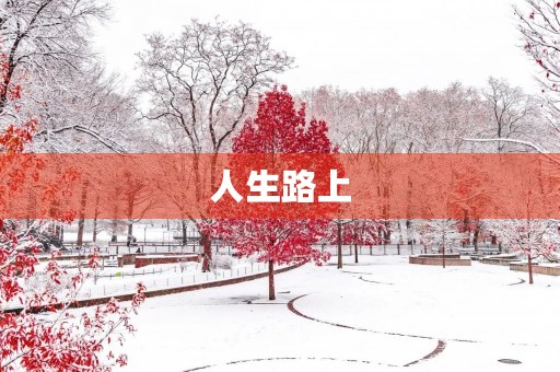 人生路上，唯有坚持不懈才能到达彼岸