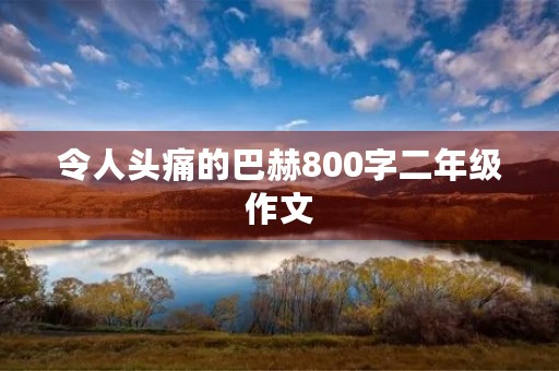 令人头痛的巴赫800字二年级作文