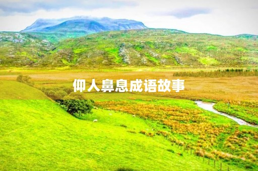 仰人鼻息成语故事