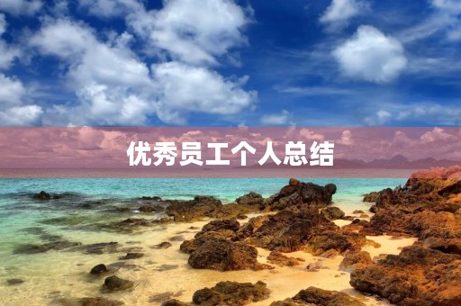 优秀员工个人总结，优秀员工个人总结简短100字