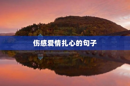 伤感爱情扎心的句子,伤感爱情扎心的句子随便开头 伤感爱情扎心的句子,伤感爱情扎心的句子随便开头