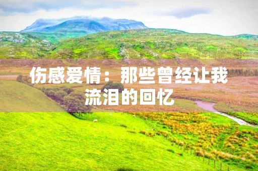 伤感爱情：那些曾经让我流泪的回忆