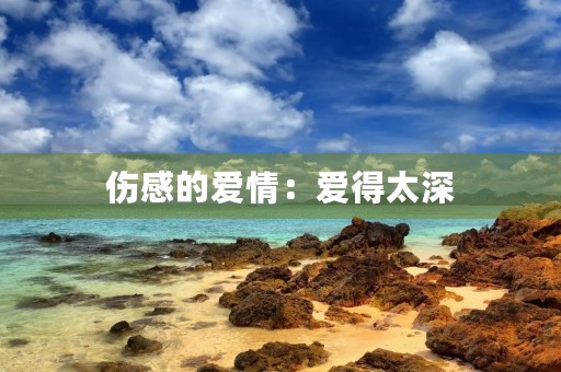 伤感的爱情:爱得太深,痛得太真 伤感的爱情:爱得太深,痛得太真