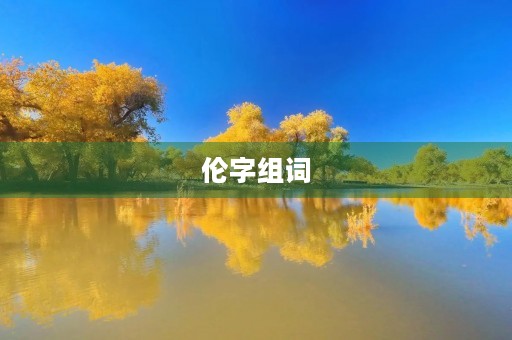 伦字组词(伦组词)