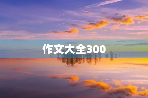 作文大全300