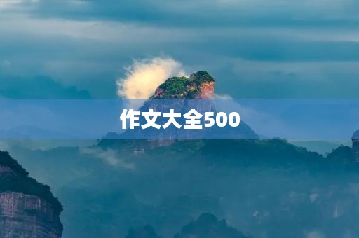 作文大全500