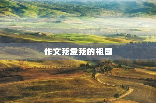 作文我爱我的祖国 作文我爱我的祖国