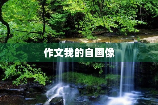 作文我的自画像 作文我的自画像