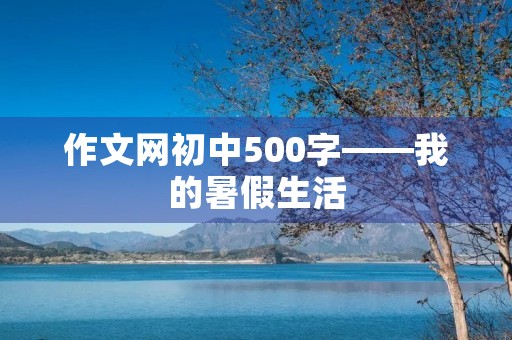 作文网初中500字——我的暑假生活 作文网初中500字——我的暑假生活