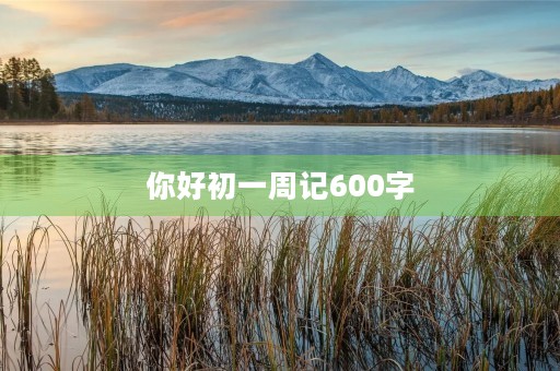 你好初一周记600字