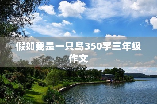 假如我是一只鸟350字三年级作文 假如我是一只鸟350字三年级作文