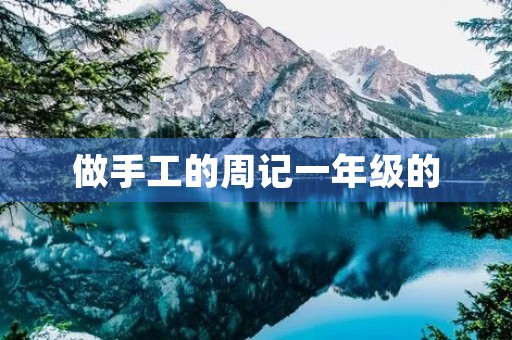 做手工的周记一年级的