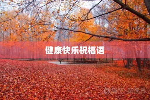 健康快乐祝福语,健康快乐的唯美句子