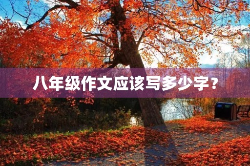 八年级作文应该写多少字？