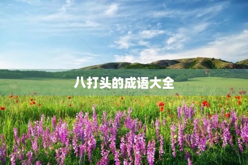 八打头的成语大全 八打头的成语大全