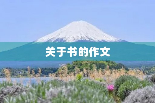关于书的作文 关于书的作文