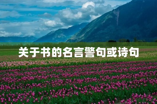 关于书的名言警句或诗句(关于书的名言警句或诗句 朋友) 关于书的名言警句或诗句(关于书的名言警句或诗句 朋友)