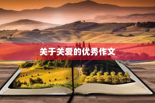 关于关爱的优秀作文 关于关爱的优秀作文