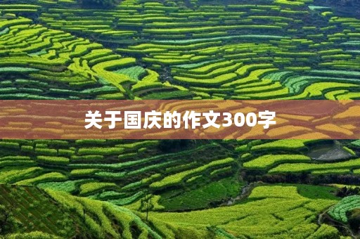 关于国庆的作文300字 关于国庆的作文300字