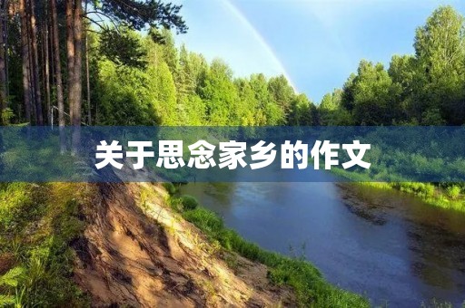 关于思念家乡的作文