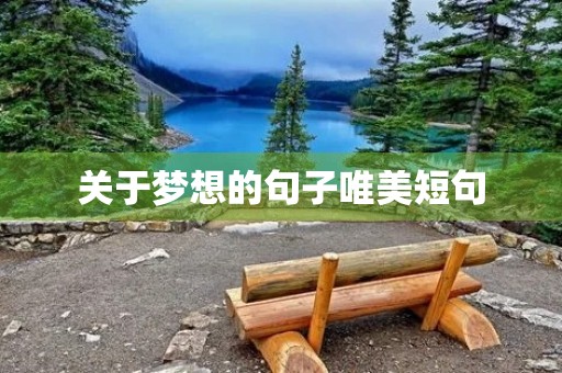 关于梦想的句子唯美短句,关于梦想的句子唯美短句10字 关于梦想的句子唯美短句,关于梦想的句子唯美短句10字