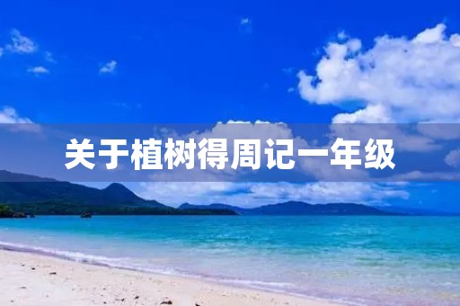 关于植树得周记一年级