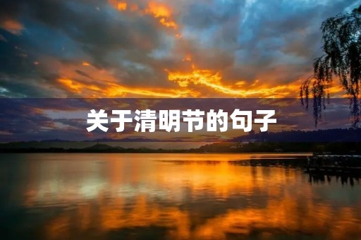 关于清明节的句子,关于清明节的句子短句 关于清明节的句子,关于清明节的句子短句