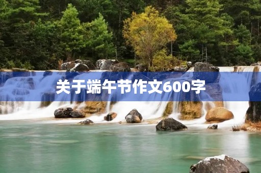 关于端午节作文600字 关于端午节作文600字