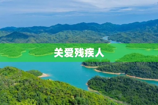 关爱残疾人,共同创造美好社会 关爱残疾人,共同创造美好社会