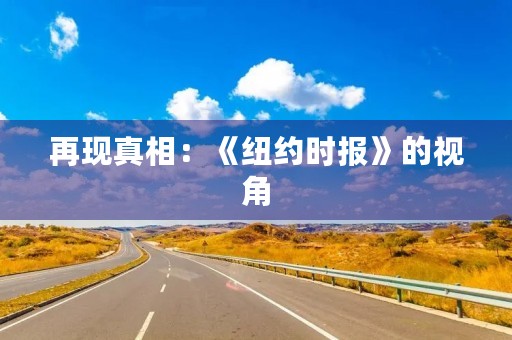 再现真相：《****》的视角