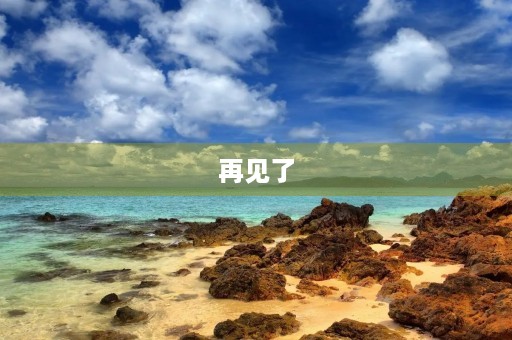 再见了，西安