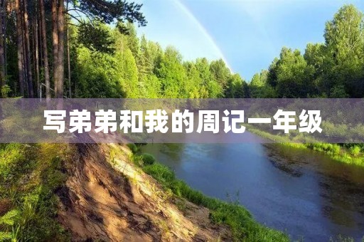 写弟弟和我的周记一年级 写弟弟和我的周记一年级