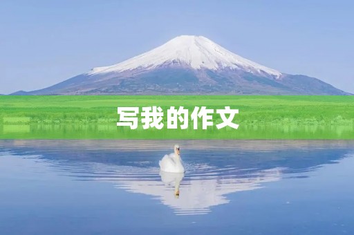 写我的作文 写我的作文