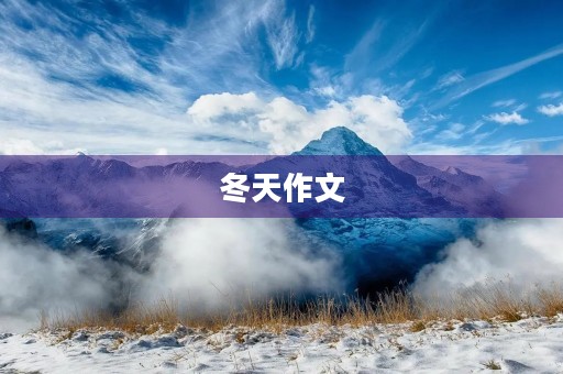 冬天作文 冬天作文