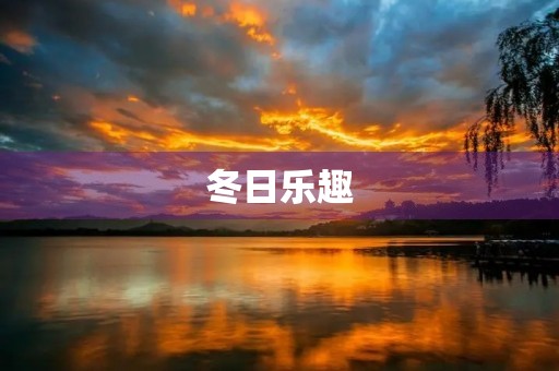 冬日乐趣，打雪仗