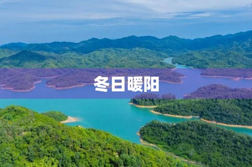 冬日暖阳，温暖心灵