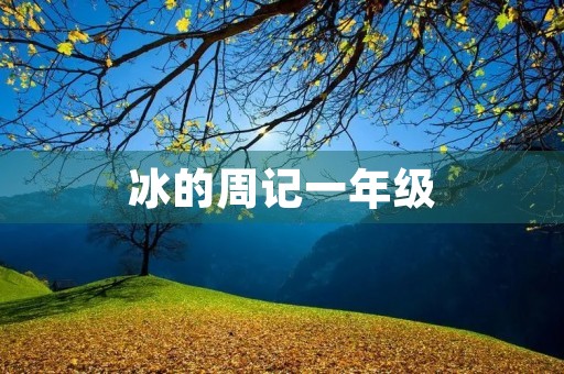冰的周记一年级