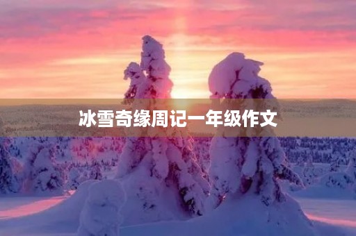 冰雪奇缘周记一年级作文