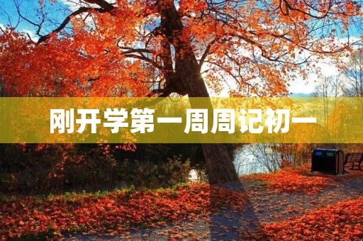 刚开学第一周周记初一