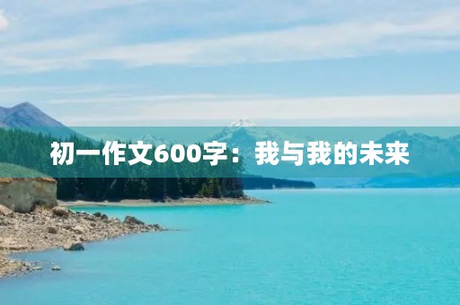 初一作文600字：我与我的未来