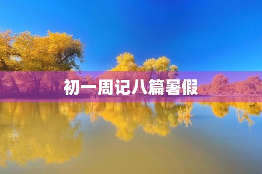 初一周记八篇暑假
