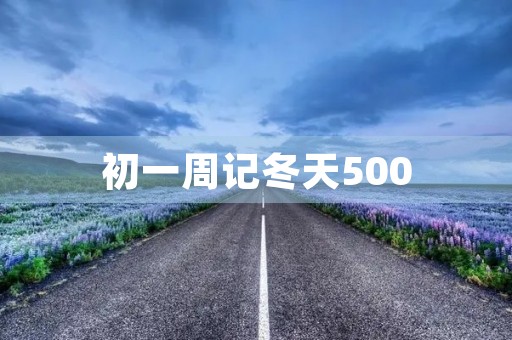 初一周记冬天500 初一周记冬天500